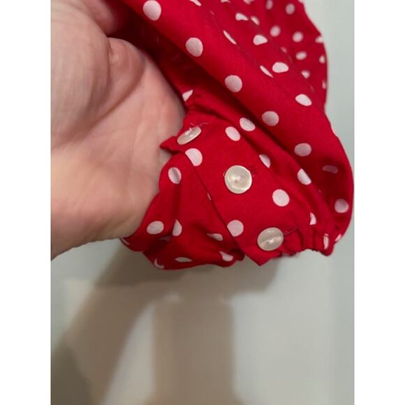 Southern Smocked Sprout Bubble Suit Romper Minnie Mouse Disney 3T Ruffle New - Picture 6 of 7